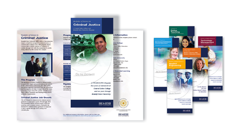 Online Degree Program Brochures